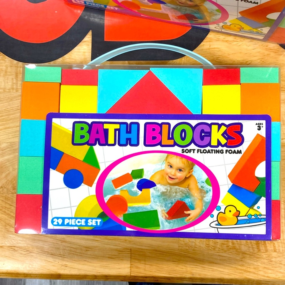 6 sets of floating bath blocks
